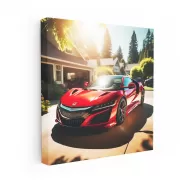 Honda NSX in Sunny Weather - Blend of Speed and Elegance