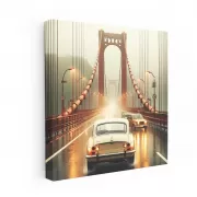 Vintage Honda in Rainy Weather - Classic Charm and Spirit