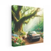 Vintage Infiniti Retro - Timeless Nature-Inspired Elegance