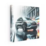 Infiniti QX60 in Rain: Elegance and Performance Unleashed