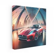 Jaguar F-Type Bridge View - Sleek Performance Icon