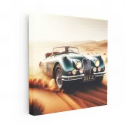 Vintage Jaguar Drift - Retro Style and Elegance