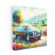 Jaguar XJ in Impressionism - Elegance Meets Artistry