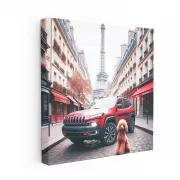 Jeep Cherokee in Paris - Bold Adventurer's Dream