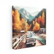 Jeep Wagoneer Bridge Adventure - Classic Off-Road Elegance