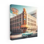 Retro Kia in Los Angeles - Vintage Vibes and Classic Charm