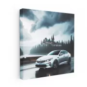 Kia Optima K5 Overcast Weather Stylish Sedan