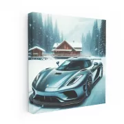 Koenigsegg Regera in Winter - Power and Elegance Unleashed