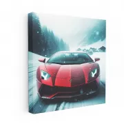 Lamborghini Aventador Winter Adventure - Power and Elegance