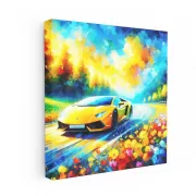 Impressionistic Lamborghini Gallardo: Power Meets Artistry