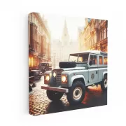 Vintage Land Rover Defender - Classic Style Adventure SUV