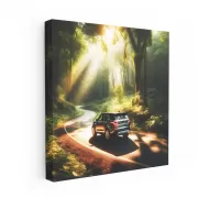 Land Rover Discovery On Road - Adventurous and Bold