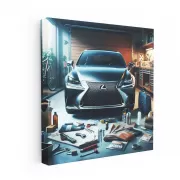 Lexus GS in Garage - Luxury Meets Performance