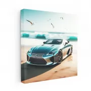 Lexus LFA on Beach - Ultimate Performance Machine