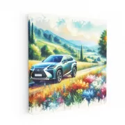Impressionist Lexus NX - Fusion of Art and Innovation