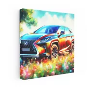 Lexus RX Artistic View - Elegance in Motion