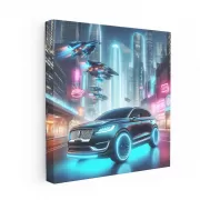 Lincoln MKX Neon - Sleek Luxury in Motion