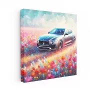 Maserati Levante in Impressionism - Elegance in Motion