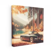 Classic Maserati by Lake: Timeless Elegance in Motion