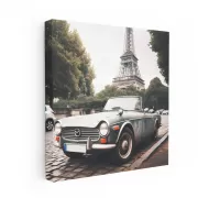 Vintage Mazda in Paris - Classic Style and Timeless Elegance