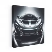 McLaren Black Hood - Sleek and Powerful Beauty