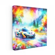 Impressionist McLaren P1: Speed Meets Artistry