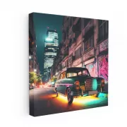 Vintage Mercedes-Benz A-Class Neon - Classic Elegance