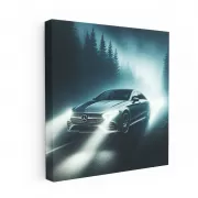 Mercedes-Benz CLS in Fog - Elegance Meets Power
