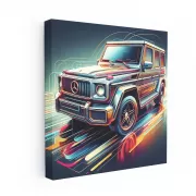 Abstract Mercedes-Benz G-Class Off-Road Iconic Style