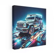 Abstract Art of Mercedes-Benz G Wagon - Rugged Elegance