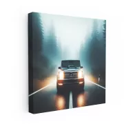 Mercedes G-Class in Fog - Rugged Luxury Off-Roader