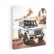 Mercedes-Benz G-Class Adventure on Beach - Rugged Elegance