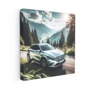 Mercedes-Benz GLA on Mountain Adventure - Rugged Elegance