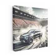 Mercedes-Benz GLE Racing on Track - Power and Prestige