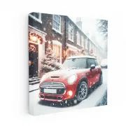 Mini Cooper in Snowfall - Iconic Design for Every Adventure