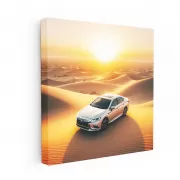 Mitsubishi Galant in Desert - Reliable and Rugged Performance