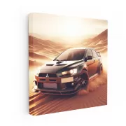 Mitsubishi Evo Lancer Desert Thrill - Speed Meets Adventure
