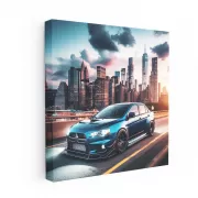 Mitsubishi Lancer Evo in New York - Speed and Precision