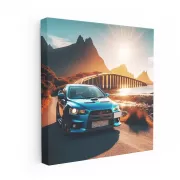 Mitsubishi Lancer Evolution (Evo) in Sunlight - Speed Unleashed