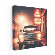 Mitsubishi Retro Classic - Vintage Night Cruiser Style