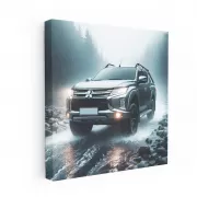Mitsubishi Triton L200 in Rain - Rugged and Reliable Power