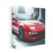 Nissan 300ZX Winter Drive - Sleek Performance Icon