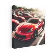 Nissan 370Z Parking Beauty - Sleek and Powerful Design