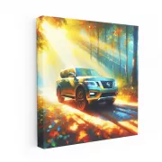 Nissan Armada in Impressionism - Bold and Adventurous