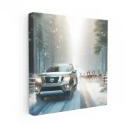Nissan Frontier Winter Adventure - Rugged and Reliable