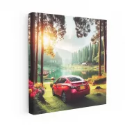 Nissan Sentra by Lake - Reliable and Stylish Sedan