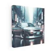 Nissan Silvia S13 in Rain - Drifter's Dream Machine