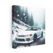 Nissan Silvia S14 Winter Edition - Sleek and Sporty Ride