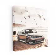 Nissan Silvia S15 Beachside Elegance - Sporty Icon