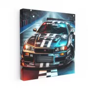 Nissan GT-R Skyline Race Car - Power and Precision